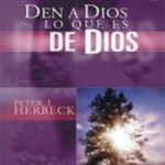 Den a Dios lo que es de Dios