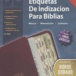 Etiquetas de indizacion para Biblia