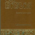 Biblia Latinoamericana grande espanol & english pasta suave