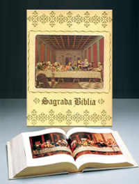 Sagrada Biblia (Blanca) extra grande para Bodas