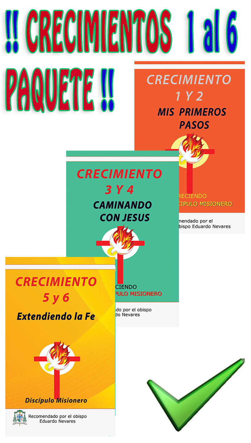 paquete nuevos crecimientos 1 al 6